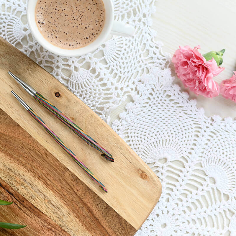 Load image into Gallery viewer, Symfonie Interchangeable Tunisian/Afghan Crochet Hook