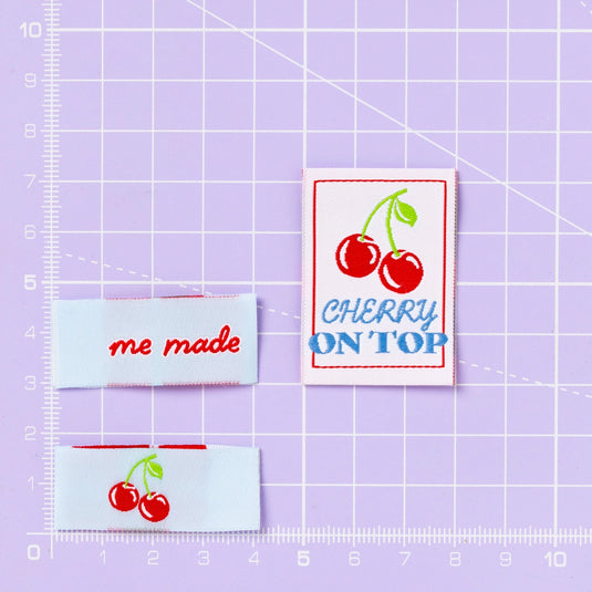 Cherry on Top - Sewing Labels Tags