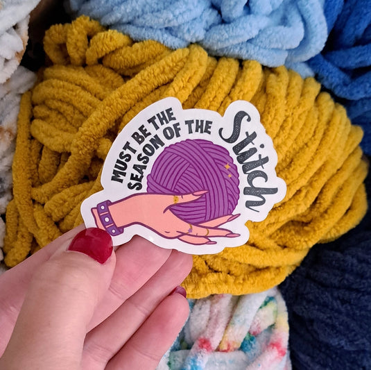 Season of the Stitch Sticker