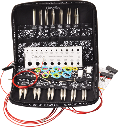 Load image into Gallery viewer, Chiaogoo TWIST Lace Interchangeable Needle Set - 13cm/5" Tips
