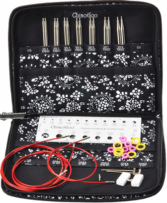 Load image into Gallery viewer, Chiaogoo TWIST Lace Interchangeable Needle Set - 13cm/5" Tips
