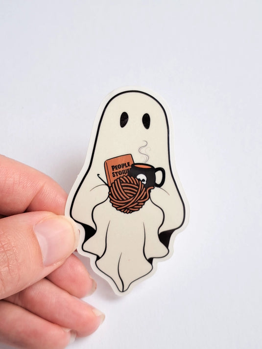 Cozy Ghostie Sticker