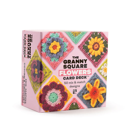 The Granny Square Flowers Card Deck