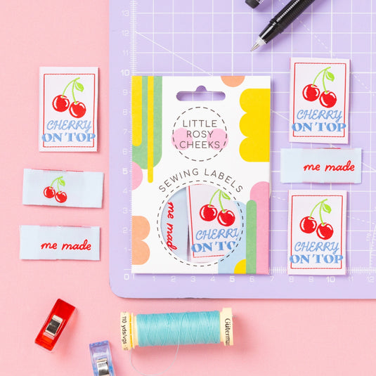 Cherry on Top - Sewing Labels Tags