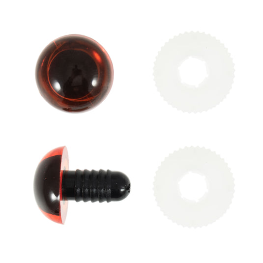 Toy/Safety Eyes: Teddy Amber: Set of Two