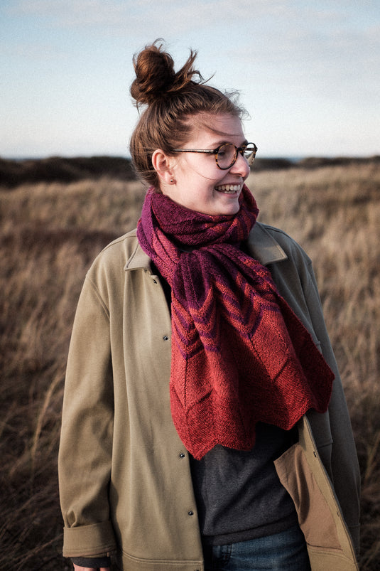 Red Chili Scarf Pattern