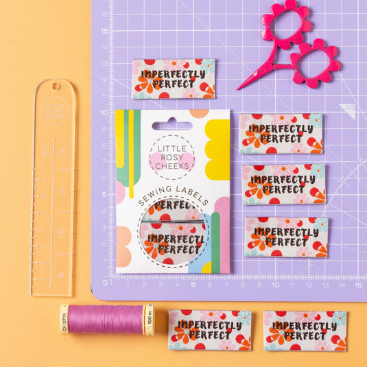 Imperfectly Perfect - Sewing Labels Tags