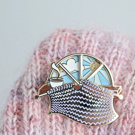 Twill and Print Enamel Pins
