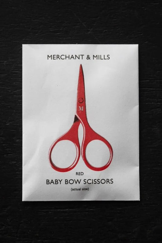 Red Baby Bow Scissors