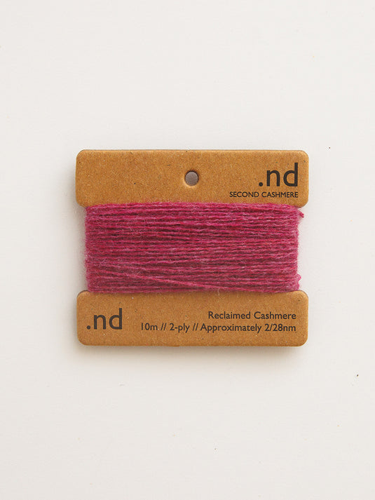 Reclaimed Cashmere Yarn: Embroidery & Darning Wool/Thread