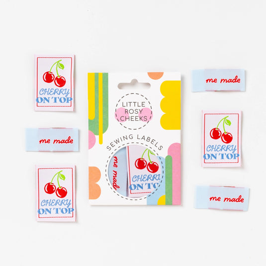 Cherry on Top - Sewing Labels Tags