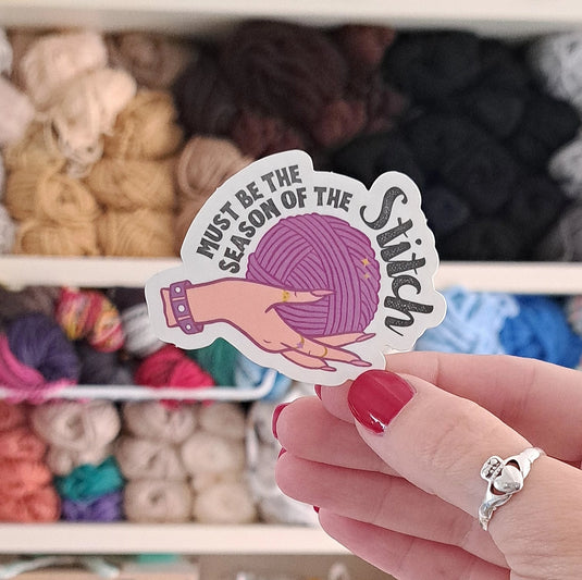 Season of the Stitch Sticker