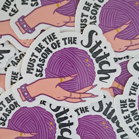 Season of the Stitch Sticker