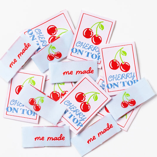 Cherry on Top - Sewing Labels Tags